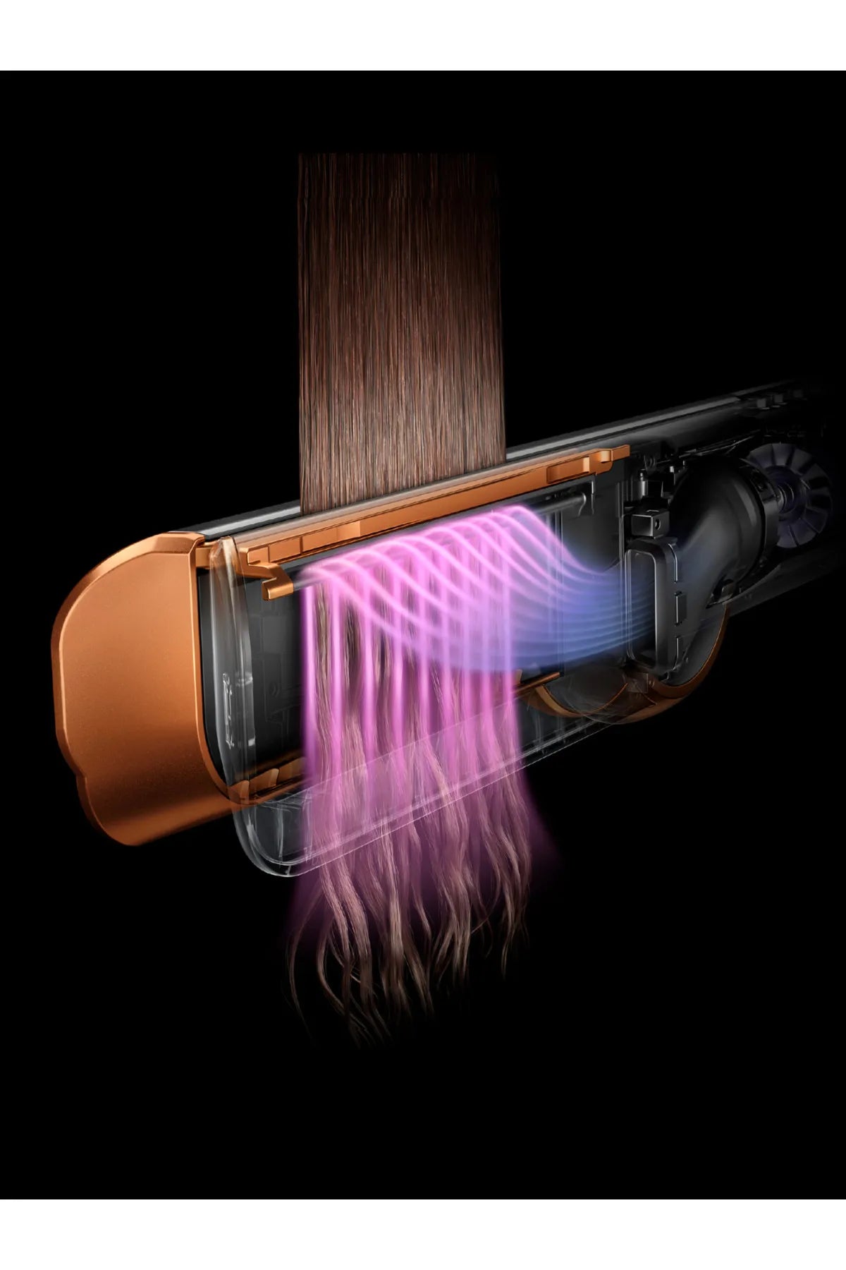 DYSON Airstrait™ saç düzleştirici (Jasper Plum)