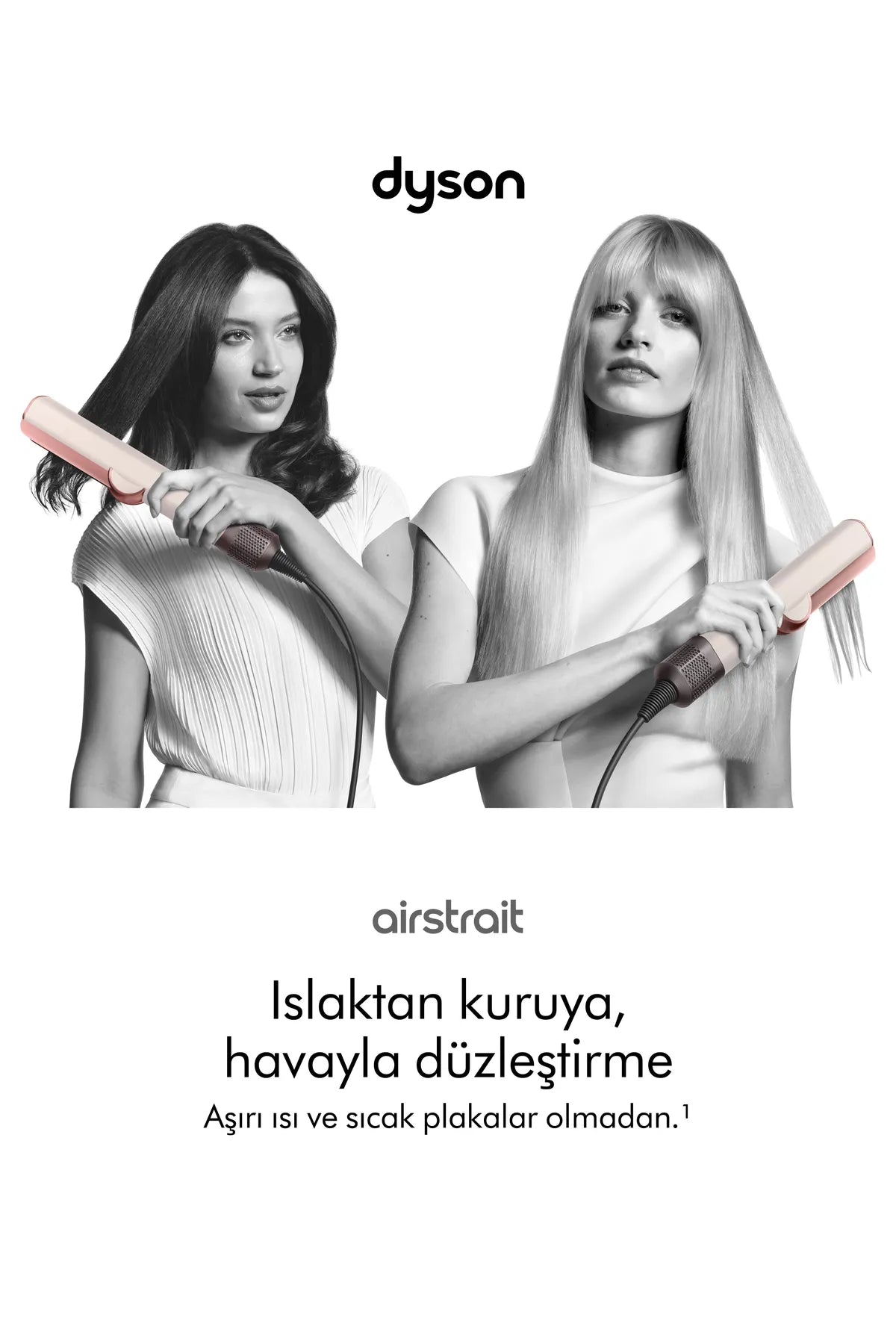 DYSON Airstrait™ Saç Düzleştirici (Ceramic Pink)