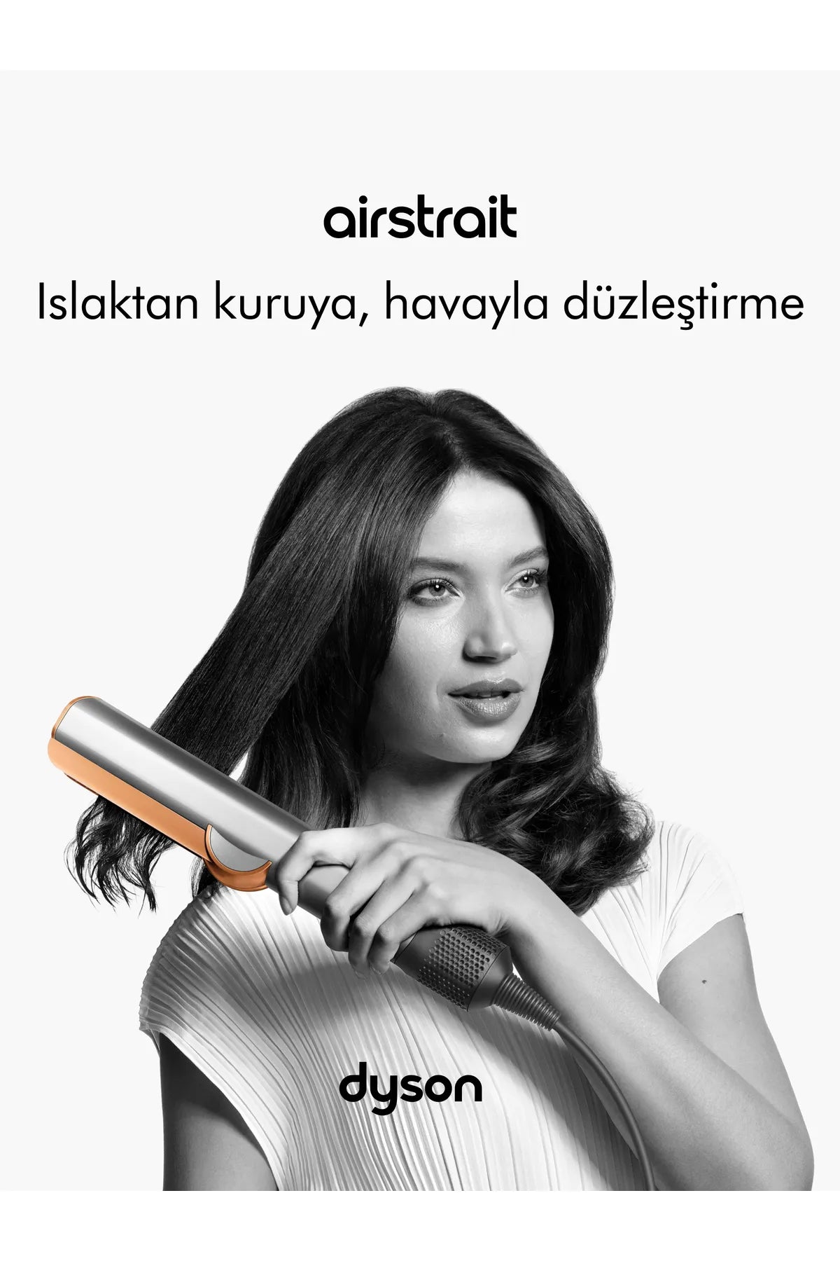 DYSON Airstrait™ saç düzleştirici (Jasper Plum)